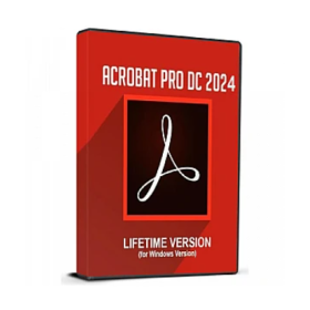 Adobe Acrobat Pro DC 2024 ESD Permanente PC - Chave de Ativação