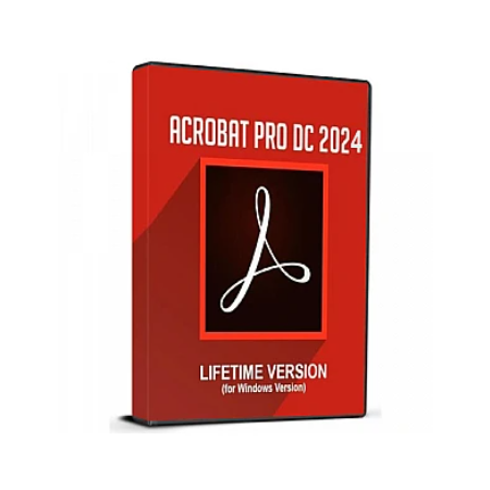 Adobe Acrobat Pro DC 2024 ESD Permanente PC - Chave de Ativação