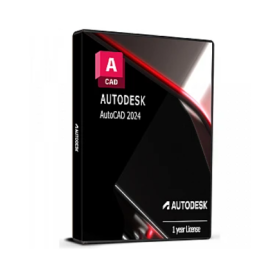 Autodesk AutoCAD 2024 ESD 1 Ano - 1 PC - Chave de Ativação