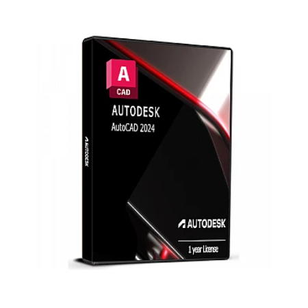 Autodesk AutoCAD 2024 ESD 1 Ano - 1 PC - Chave de Ativação