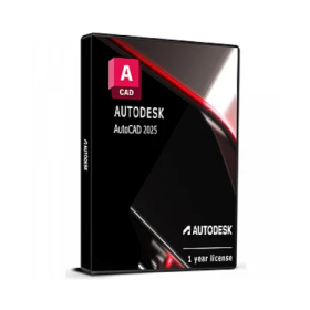 Autodesk AutoCAD 2025 ESD 1 Ano - 1 PC - Chave de Ativação