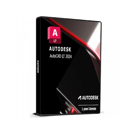 Autodesk AutoCAD LT 2024 ESD 1 Ano - 1 PC - Chave de Ativação