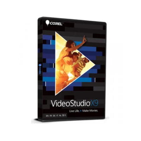 Corel VideoStudio Pro X9 ESD Permanente PC - Chave de Ativação