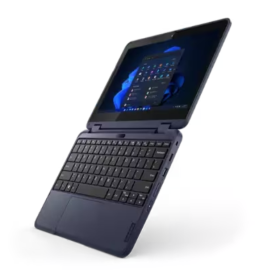 Portátil Híbrido Lenovo 500W 3ªG, Intel® Celeron® N5100, 4GB, 64GB, 11.6´´, Touchscreen, Win 10 Pro – Novo