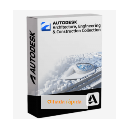 Autodesk AEC (Architecture, Engineering & Construction Collection) ESD 1 Ano PC - Chave de Ativação