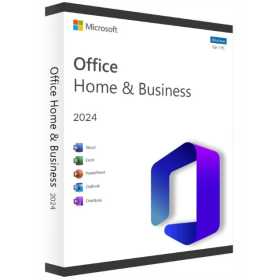 Microsoft Office 2024 Home & Business Conta MS - Inclui caixa com Chave de Activação