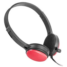 Ugo Auscultadores com microfone - Vermelho - USL-1222