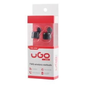 uGo Fones Auriculares TWS Bluetooth - Preto -  USL-1079
