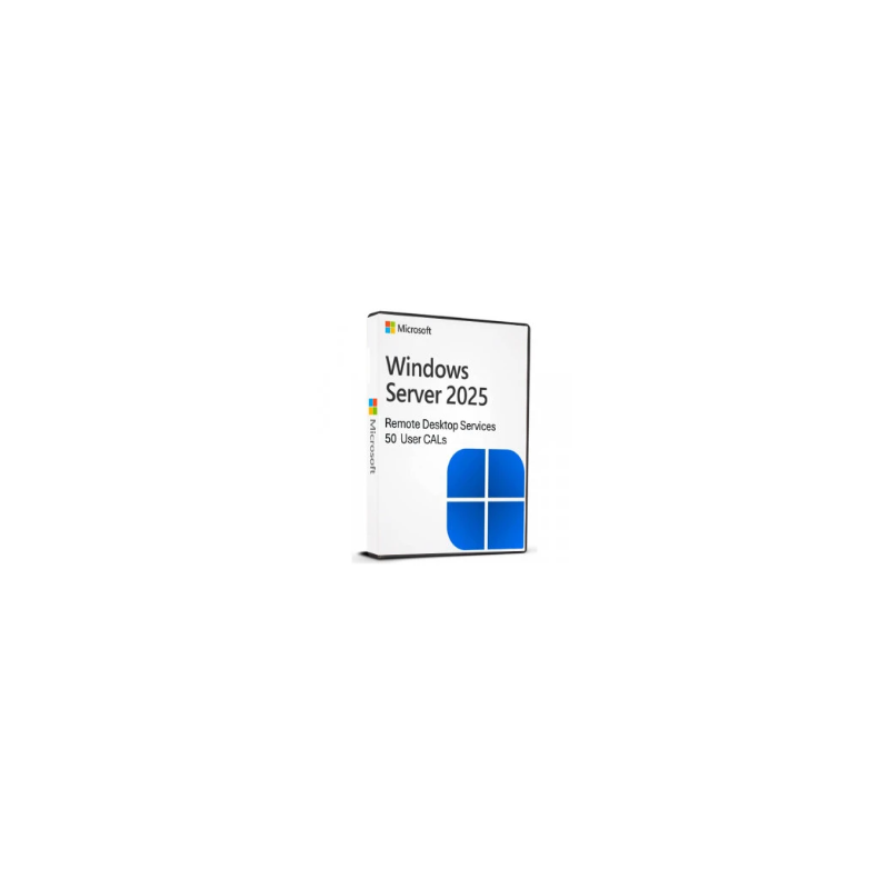 Microsoft Windows Server 2025 - Remote Desktop Services - 50 User CALs ...