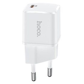 Carregador USB-C (PD) de 20W, Hoco N10 - Branco