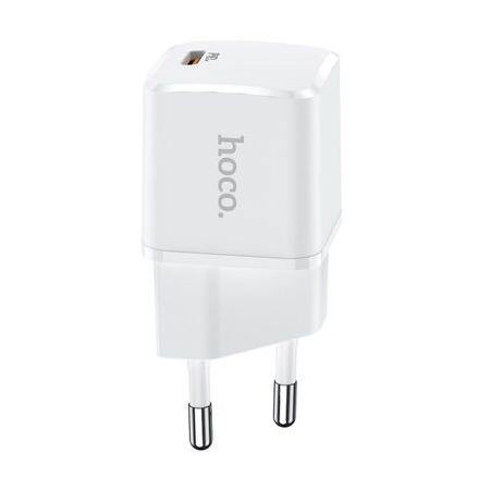 Carregador USB-C (PD) de 20W, Hoco N10 - Branco