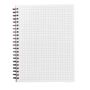 Caderno Premium Capa Dura A4 80 Folhas Xadrez Pack 6