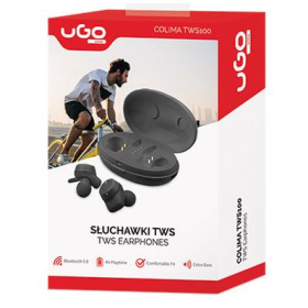 Fones Auriculares Colima TWS100 Bluetooth - Preto - uGo - USL-1637