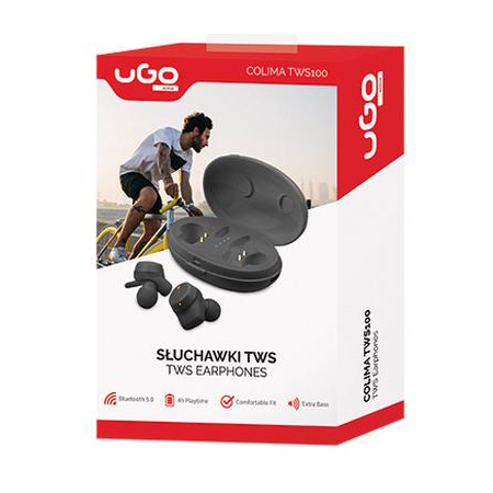 Fones Auriculares Colima TWS100 Bluetooth - Preto - uGo - USL-1637