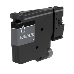 Brother LC527XL Negro Cartucho de Tinta Pigmentada Generico - Reemplaza LC527XLBK/LC527BK