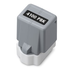 Canon PFI4100 Negro Photo Cartucho de Tinta Pigmentada Generico - Reemplaza PFI4100PBK/6777C001