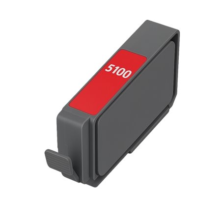 Canon PFI5100 Rojo Cartucho de Tinta Pigmentada Generico - Reemplaza PFI5100R/6958C001