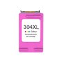 Remanufacturado HP 304XL Color Cartucho de Tinta - Muestra Nivel de Tinta - Reemplaza N9K07AE/N9K05AE/B7RT9AE/B7RT6AE