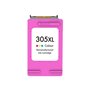 Remanufacturado HP 305XL Color Cartucho de Tinta - Muestra Nivel de Tinta - Reemplaza 3YM63AE/3YM60AE