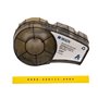 Brady M21-187-C-342-YL Cinta de Etiquetas Original Termocontractiles PermaSleeve - Texto Negro sobre Fondo Amarillo - Ancho 8,51