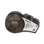 Brady M21-375-595-WT Cinta de Etiquetas Original Vinilo - Texto Negro sobre Fondo Blanco - Ancho 9,53mm x 6,40m
