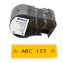 Brady M5C-1500-595-YL-BK Cinta de Etiquetas Original Vinilo - Texto Negro sobre Fondo Amarillo - Ancho 38,10mm x 7,62m