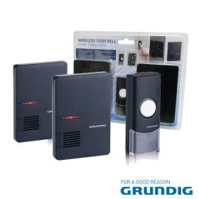 Campainha S/ Fios C/ 2 Receptores E Comando Grundig