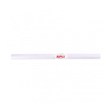 Rolo de polipropileno transparente Apli 1,5 x 0,50 m - Adesivo reposicionável - Sistema de fácil remoção - Grade de precisão - A