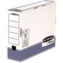 Caixa Fellowes Bankers Box 80mm A4 para Arquivo Final - Montagem Automática Fastfold - Papelão Reciclado com Certificação FSC