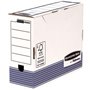 Caixa Fellowes Bankers Box 100mm A4 para Arquivo Final - Montagem Automática Fastfold - Papelão Reciclado com Certificação FSC