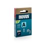 Caixa com 1800 grampos galvanizados Novus A Tipo 53 - pino de 6 mm