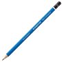 Lápis de grafite hexagonal Staedtler Mars Lumograph 100 - Mina 2H ultrarresistente de 2 mm - Madeira proveniente de florestas su