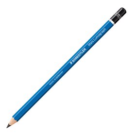 Lápis de grafite hexagonal Staedtler Mars Lumograph 100 - Mina 3B ultrarresistente de 2,5 mm - Madeira proveniente de florestas 