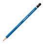 Lápis de grafite hexagonal Staedtler Mars Lumograph 100 - Mina H ultrarresistente de 2 mm - Madeira proveniente de florestas sus