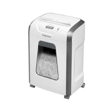 Triturador de Papel Portátil Fellowes 15C com Corte de Partículas P-4 - Tritura até 15 Folhas - Trava de Segurança - Capacidade 