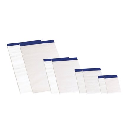 Bloco de notas Enri A7 com grampos, 80 folhas lisas - Sem capa - Tamanho compacto - Ideal para levar para qualquer lugar