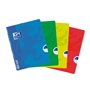 Caderno Oxford School Classic Openflex A5 com Grampo - Capa de Plástico Resistente - 1 Linha com 2 Margens - 48 Folhas - Cores S
