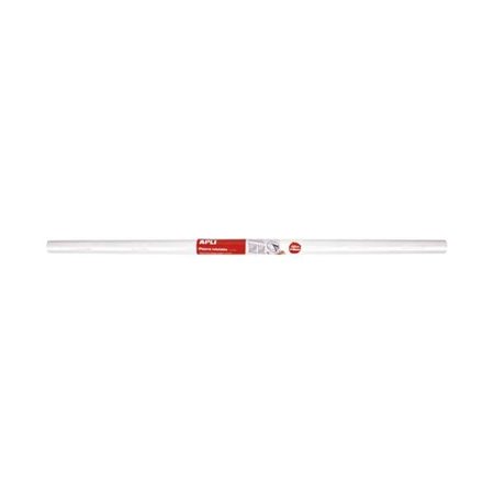 Rolo de Quadro Branco Adesivo Apli 2 x 1 m - Adesivo Reposicionável - Para Superfícies Lisas e Sólidas - Fácil e Rápido de Limpa