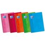 Caderno espiral Oxford School Classic para o 4º ano, capa mole - 1 linha com margem - 80 folhas - cores sortidas