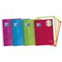 Cadernos Oxford Europeanbook 4 Espirais, Formato A5+, Quadriculado 5x5mm - 120 Folhas, 90gsm - Capa Extra Dura com Acabamento Br