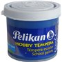 Tinta têmpera escolar Pelikan, frasco de 40ml - Fácil de lavar - Ideal para atividades escolares - Azul