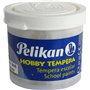 Tinta têmpera escolar Pelikan, frasco de 40ml - Fácil de lavar - Ideal para artesanato - Branca