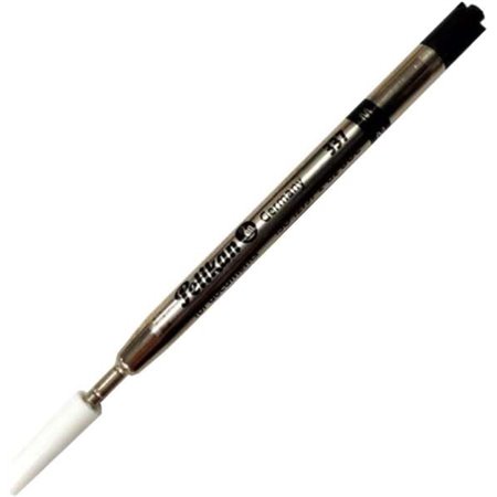 Refil para caneta esferográfica Pelikan 337, formato internacional M - Refil universal - Médio - Preto