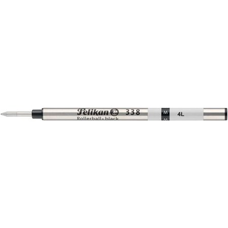 Refil Pelikan Roller 338 M - para caneta esferográfica média 338 - Universal - Cor preta