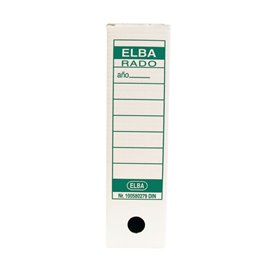 Pasta Elba A4 Ultimate - Robusta e Durável - Tamanho A4 Padrão - Design Elegante e Funcional - Branca e Verde