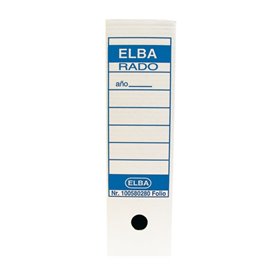Pasta Elba Extended Folio Final - Robusta e Durável - Ideal para Organizar Documentos - Design Elegante e Funcional - Branca e A