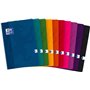 Caderno Oxford Classic A4 Seyes com capa flexível, grampo e margem - Papel de alta qualidade - Quadriculado Seyes - Tamanho A4 -
