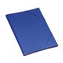 Pasta de Arquivo Dohe com 12 Compartimentos - Tamanho Fólio - Papelão Laminado - Fecho Elástico - Azul