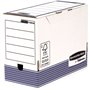 Caixas para Arquivo Fellowes Bankers Box, Pacote com 10 Unidades, Tamanho A4+, com Montagem Rápida - Dimensões Internas: 24,9 x 
