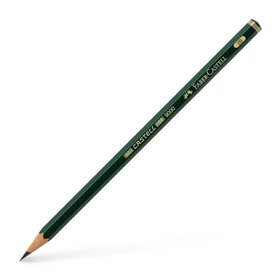 Lápis de grafite Faber-Castell Castell 9000 2B - Mina resistente à quebra - Ecológico